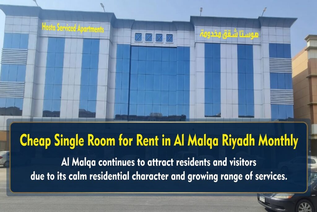 Cheap Single Room for Rent in Al Malqa Riyadh Monthly
