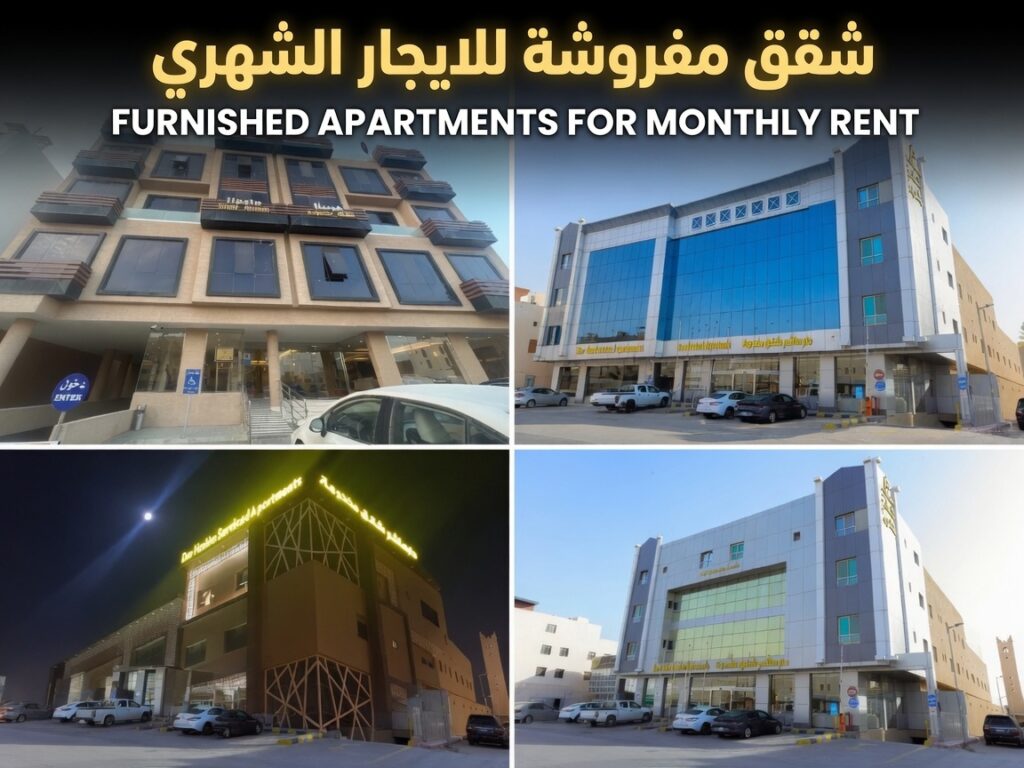 شقق مفروشة للايجار الشهري